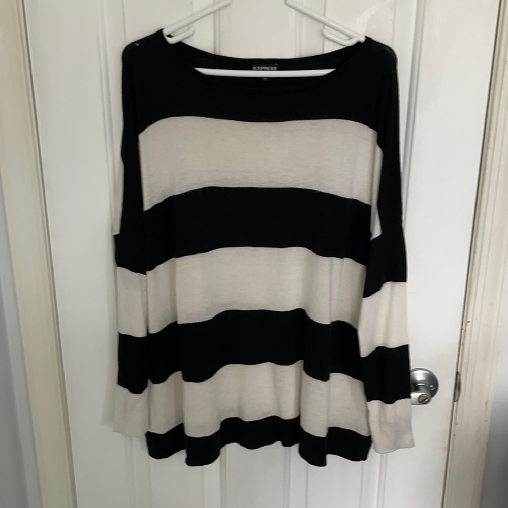 Women’s striped sweater from Express size small